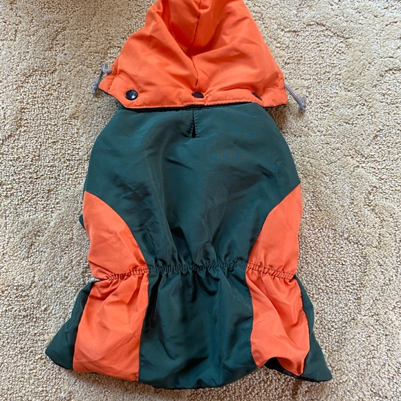 Zack & zoey pet dog clothes / jacket with hoodies size s m - Picture 5 of 9